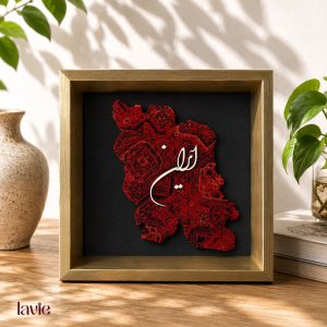 قاب فرشینه نقشه ایران